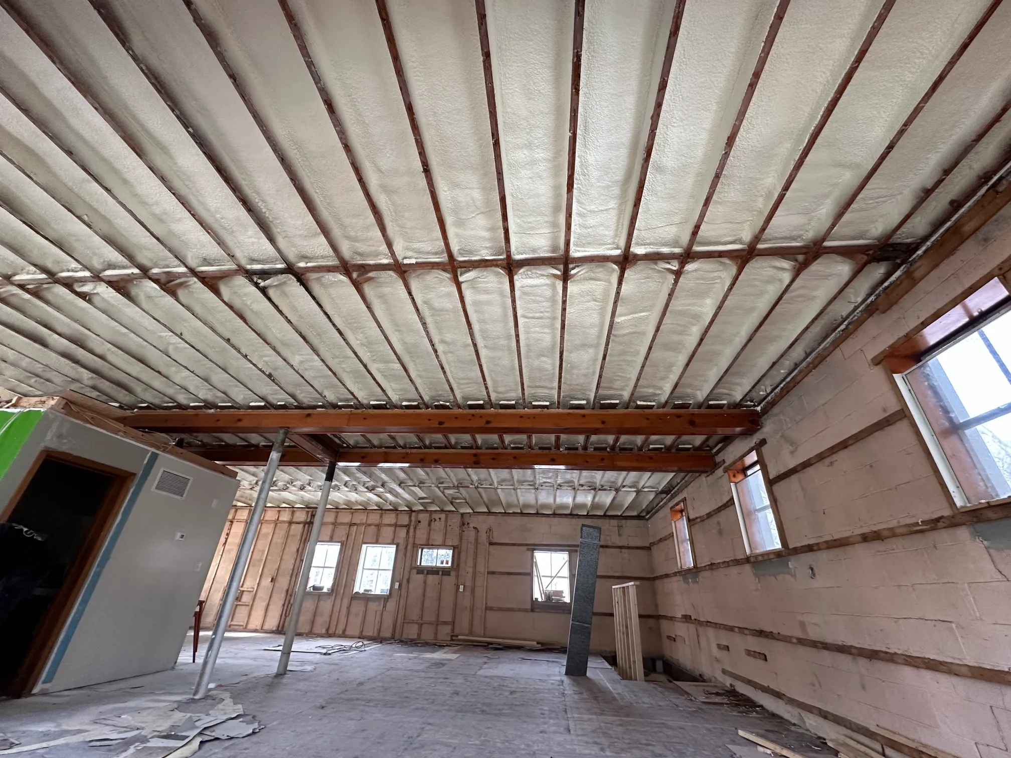 The Installation Process of Closed-Cell Spray Foam Insulation in Dudley, MA