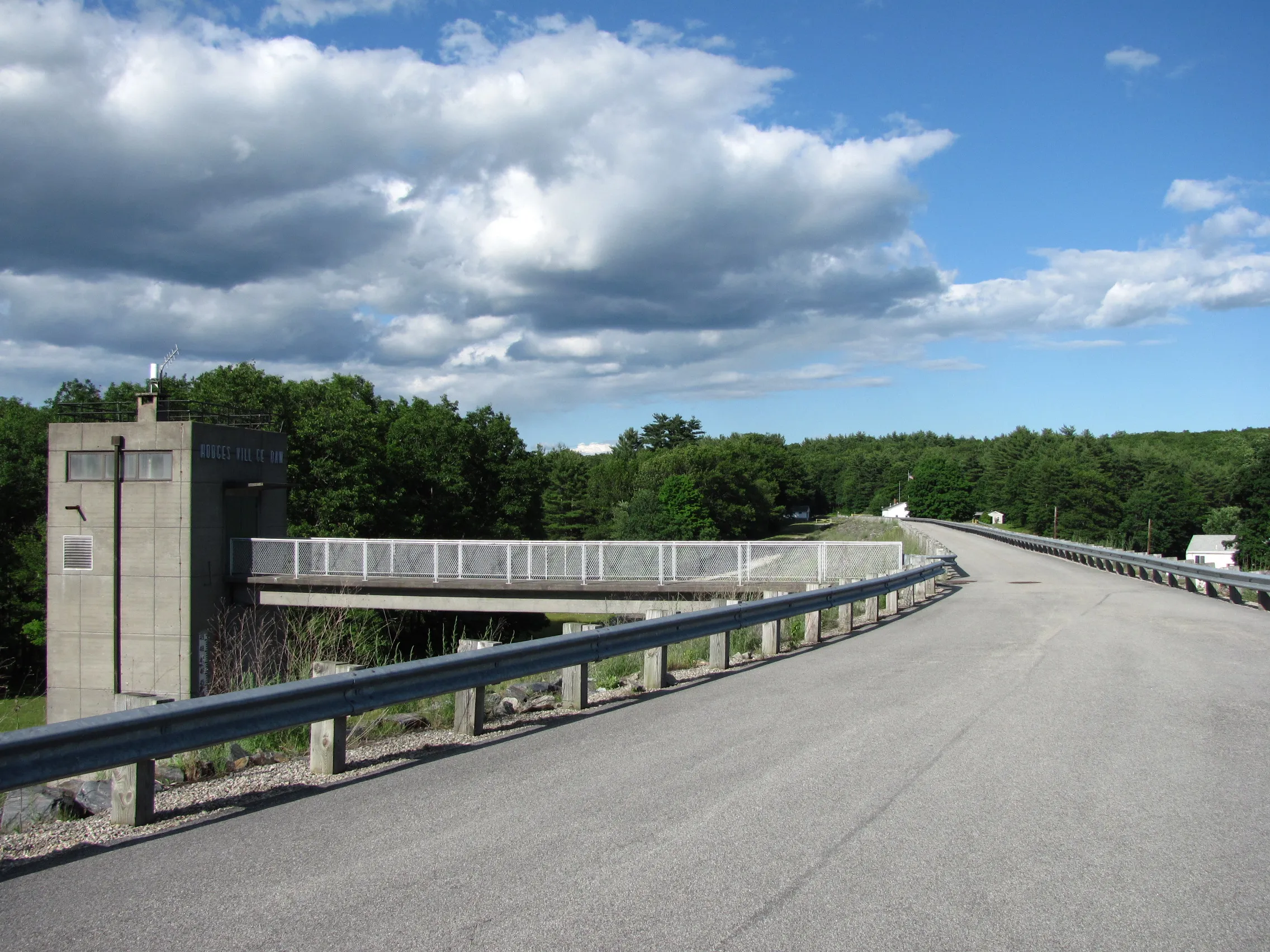 Hodges Village Dam in Oxford, MA
