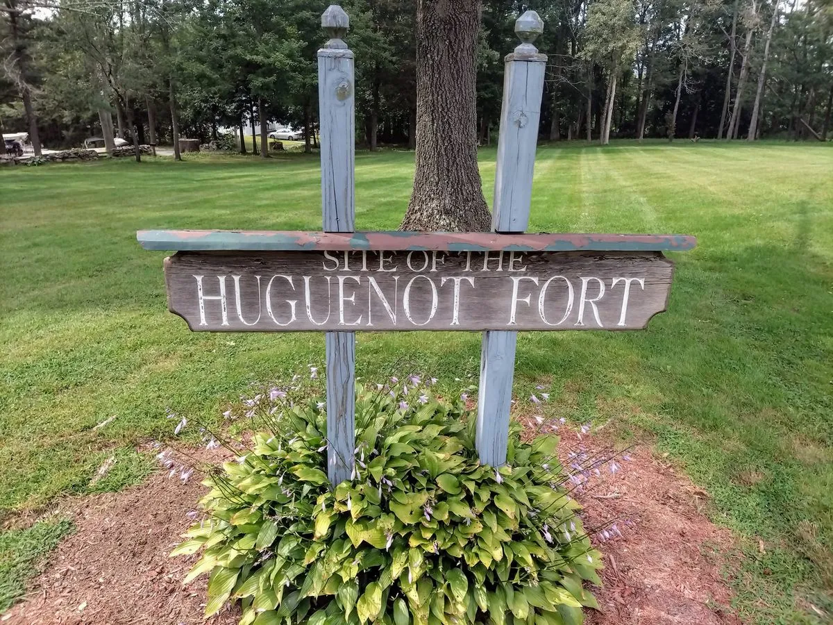 Huguenot Fort in Oxford, MA