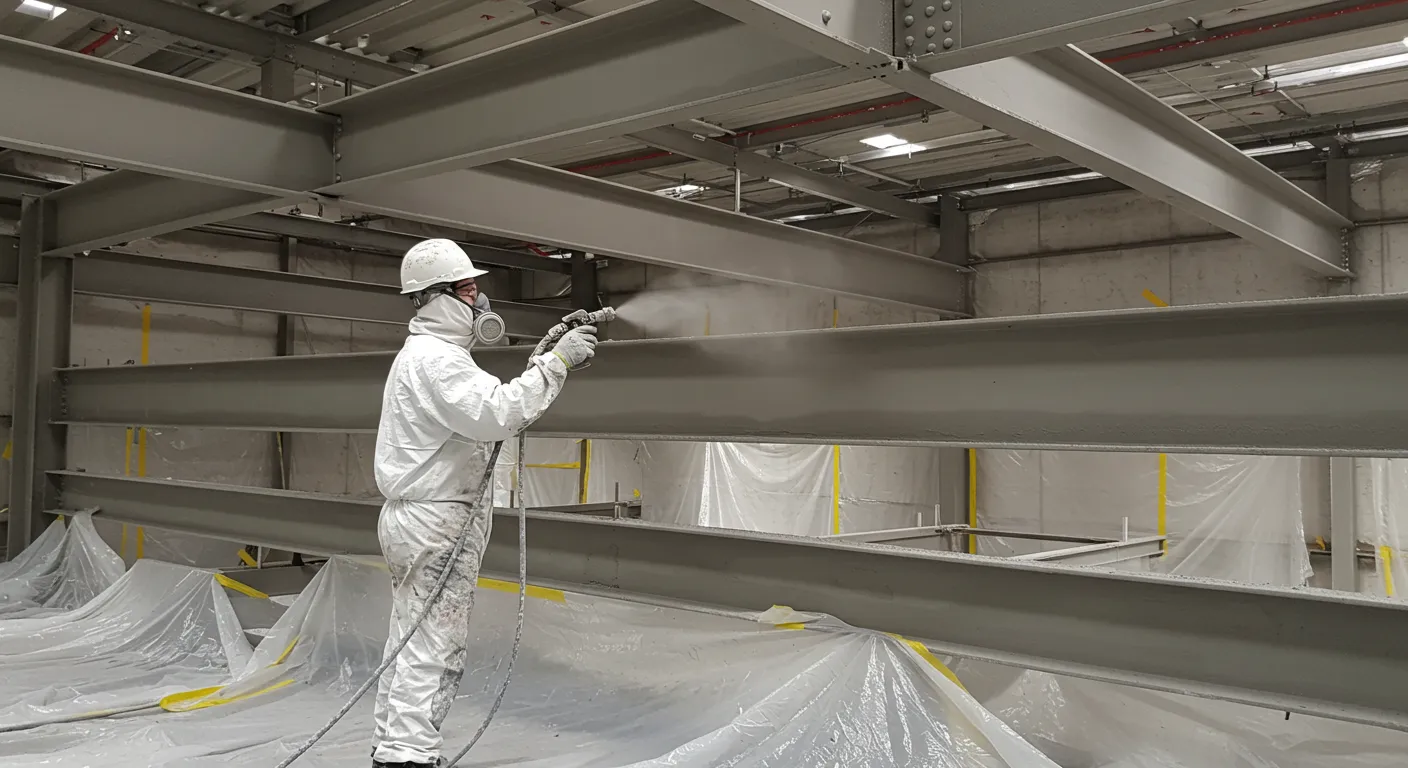 How Thick Should Intumescent Coating Be for Fire Protection?