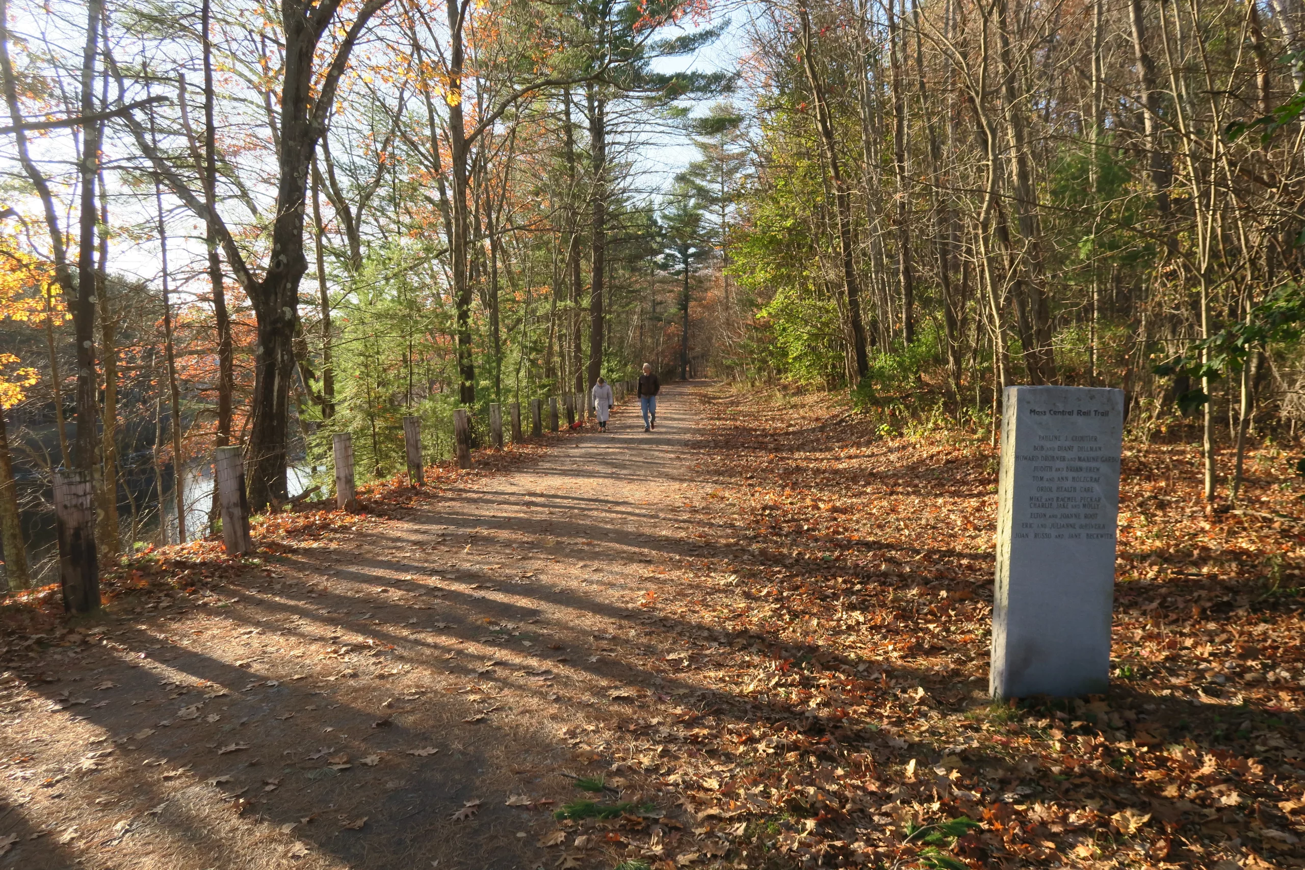 Ware River Rail Trail in Palmer, MA
