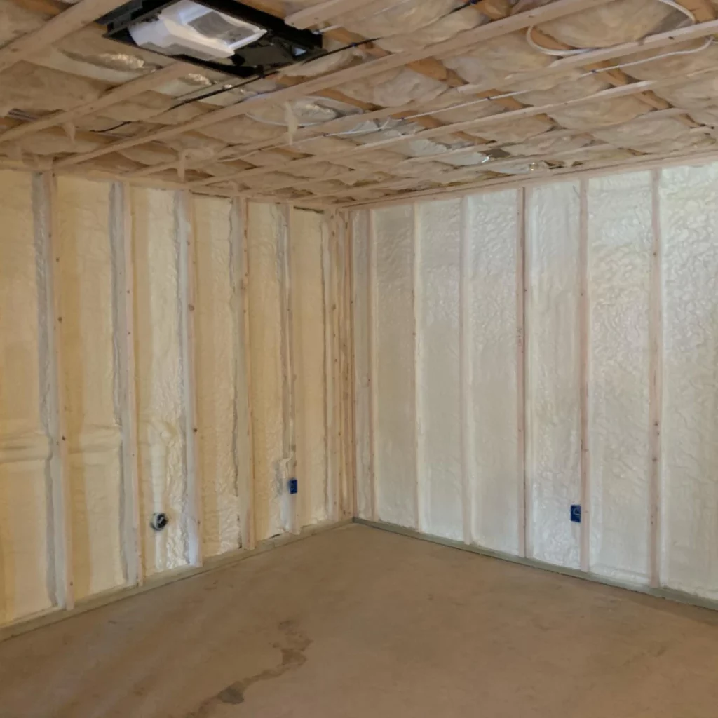 open cell spray foam insulation