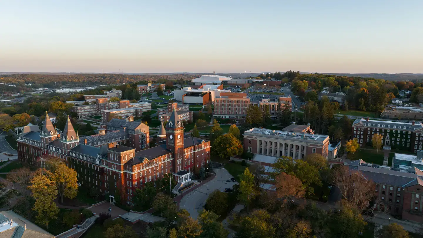College of the Holy Cross in Quinsigamond Village, MA